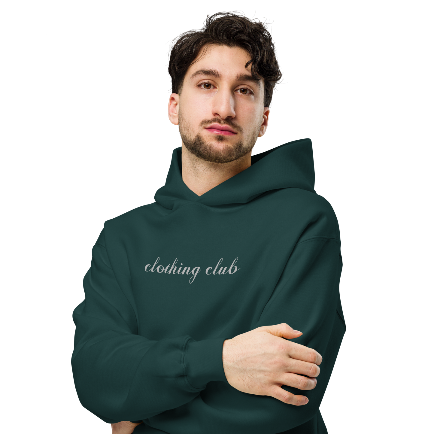 Oversized hoodie roses