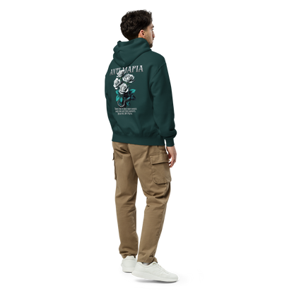 Oversized hoodie roses