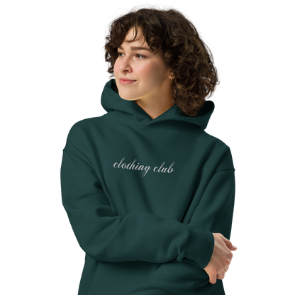 Oversized hoodie roses